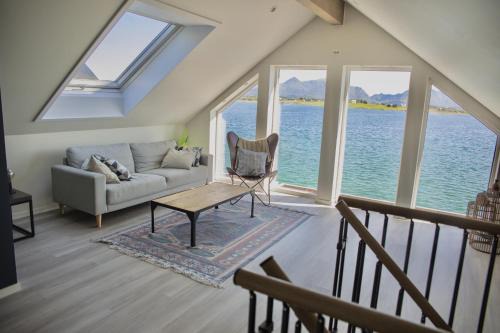 Amazing fisherman cabin in the heart of Lofoten in Vestvagøy
