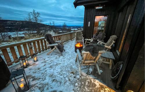 Amazing Home In Røn With Sauna