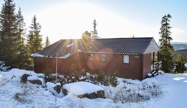 Amazing home in Sjusjøen with sauna