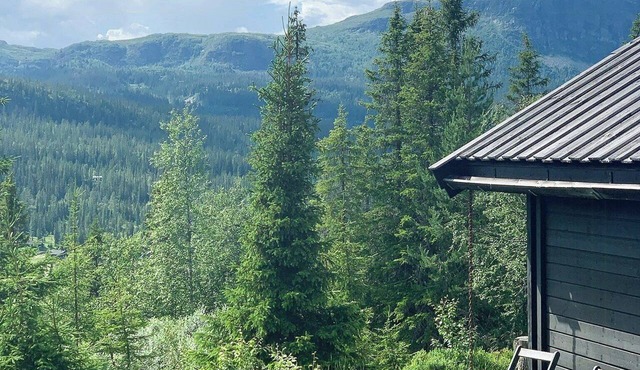 Architectural gem near cross country trails in Eggedal