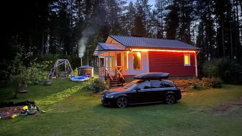 Aurora cottage in Ylikiiminki