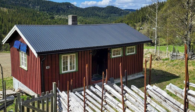 Authentic cabin on a scenic plot