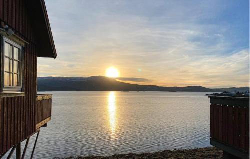 Beach Front Home In Frosta With Wifi