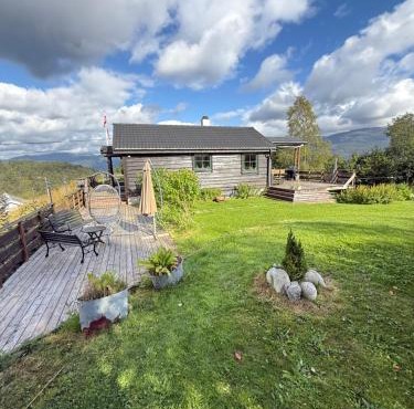 Beautiful Fjord Cabin near Bergen with Boat and Private Garden