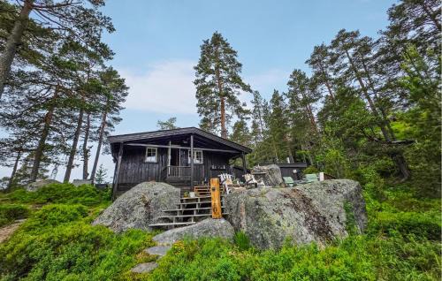Beautiful Home In Treungen With Sauna