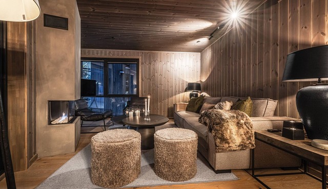 Brand new luxury apartment by the slopes, Hemsedal