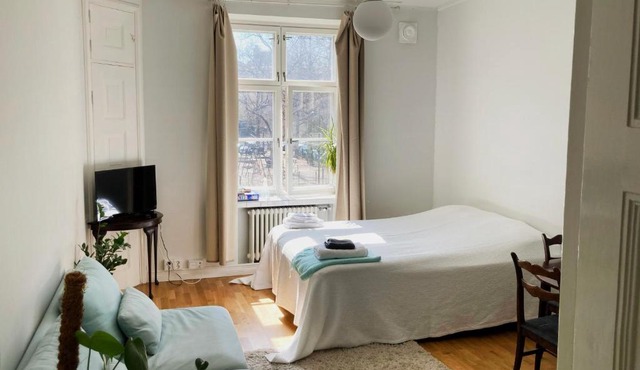 Bright one-room studio in the heart of Kallio