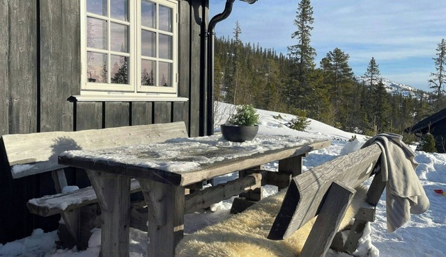 Cabin by the cross-country trails in Norefjell