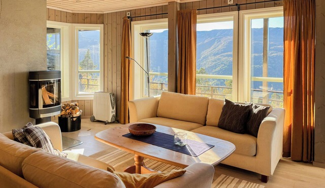 Cabin with an amazing view near Voss