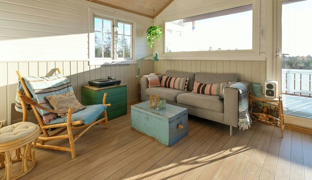 Cabin with California vibe by outer Oslofjord