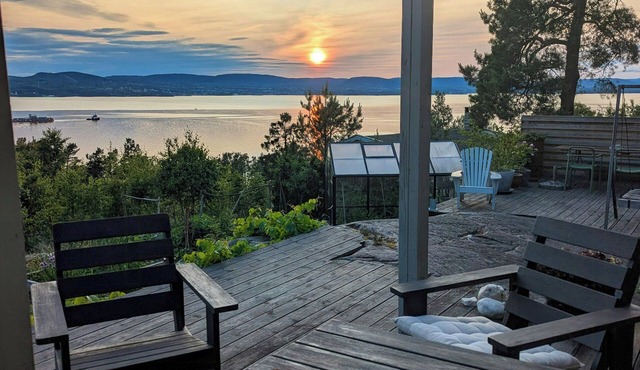 Cabin with views of the Oslofjord on Nesodden