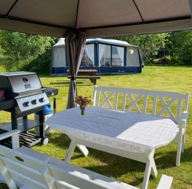 Caravan at the Cottage House