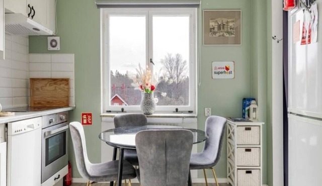Charming 2-bedroom Apartment in Rejmyre With Garden View