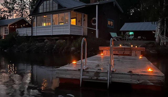 Charming Holiday Home in Näsviken with Sauna and Stunning Views