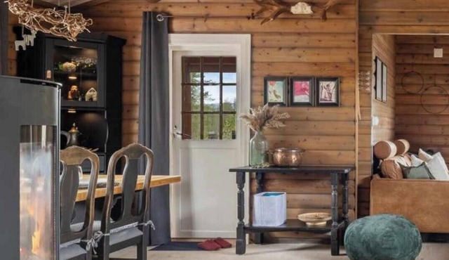 Charming log cabin with modern luxury