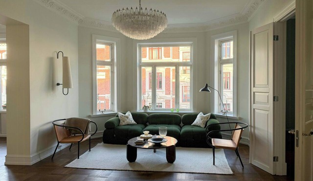 Classic 1890s apartment building on Frogner in Oslo