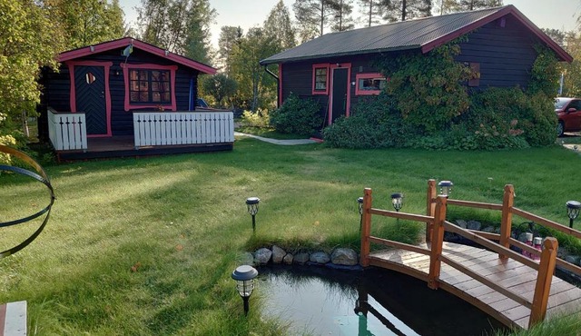 Cosy non smoking Cabin close to beach,Alnö
