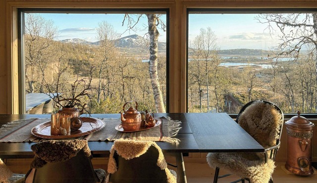 Cottage by Rauland ski trails with annex