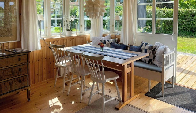 Cottage with views over nature reserve in Arild