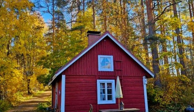 Country-Romantic Sauna Cabin near Lake Päijänne in Maakeski