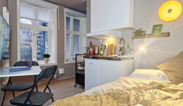 Cozy, Central Studio by the Bus Station