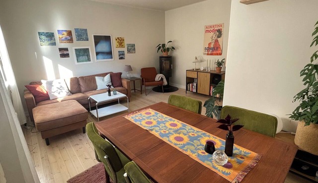 Cozy, centrally located apartment with an idyllic backyard in Oslo