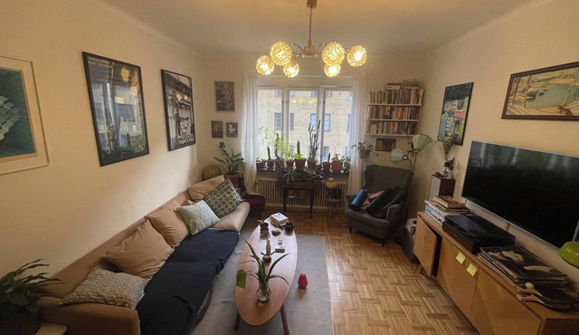 Cozy flat in a quiet, leafy neighborhood in central Malmö