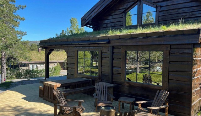 Cozy log cabin near Havrefjell