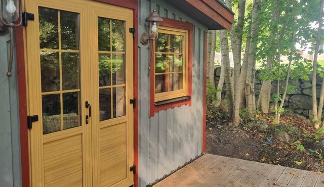 Cozy, renovated barn near the lake, forest and beach