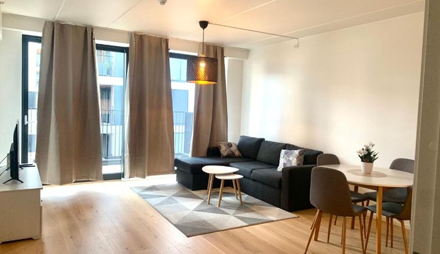 Demims Apartments Lillestrøm - Modern & Super Central - 10mins from Oslo S
