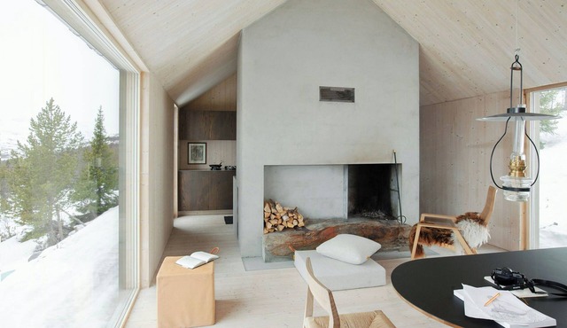 Designer cabin with mountain views in Valdres