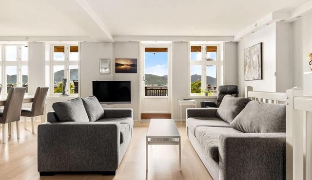 Dinbnb Homes I Panorama View 600m From Bryggen