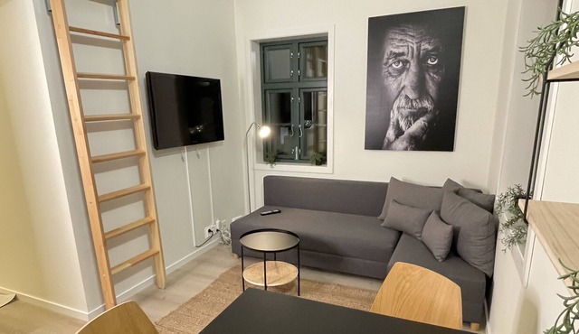 Downtown 2BR apartment, cozy and bright 1 min walk to centrum in Rogaland