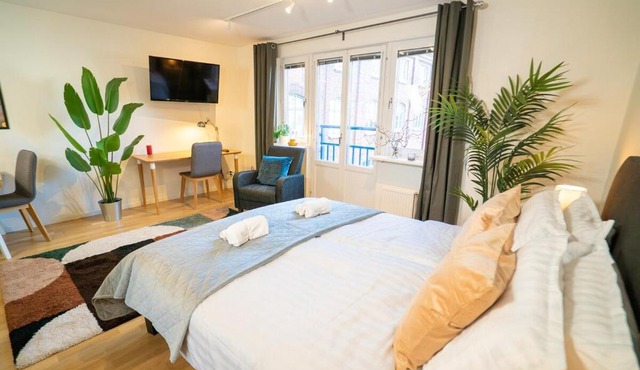 Earth-Toned Studio, Near Haga & Järntorget in Gothenburg