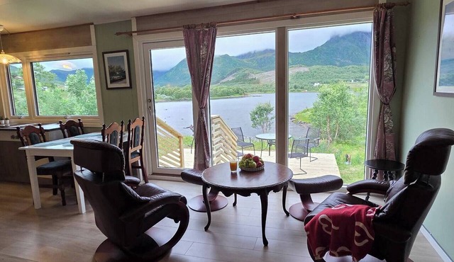 Eksklusiv fjordhytte i Nord-Norge