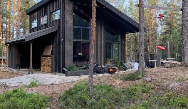 Enjoy simple cabin life in nature