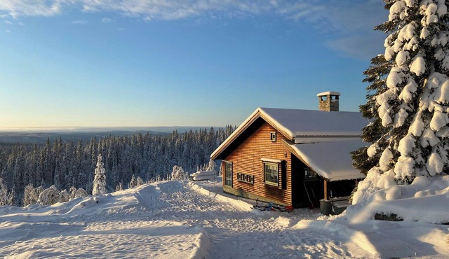Family cabin with view towards Hemsedal mountains
