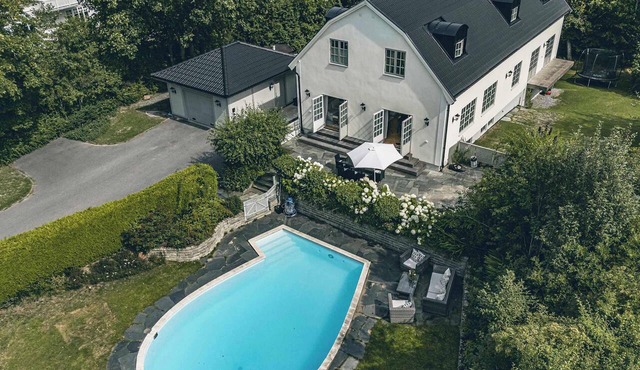 Family Villa with Pool and Gym near Stockholm in Danderyd