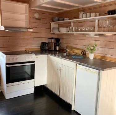 Fishermans cabin in Lofoten, Stamsund in Stamsund
