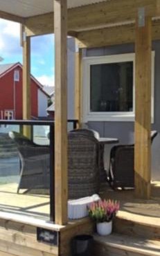 Flott moderne leilighet meget sentralt i vakre Sørbyen i Brønnøysund for inntil 5 pers