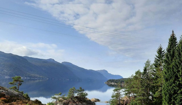 Häuschen mit Blick auf das Wasser by Interhome in Hebnes