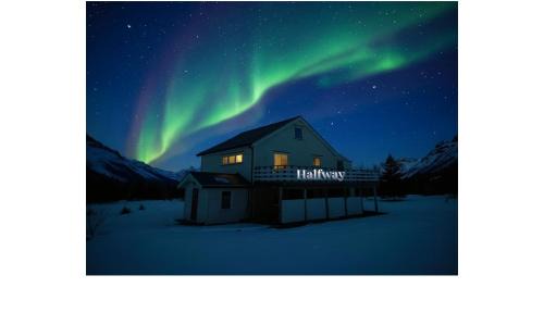 Halfway in Kabelvåg