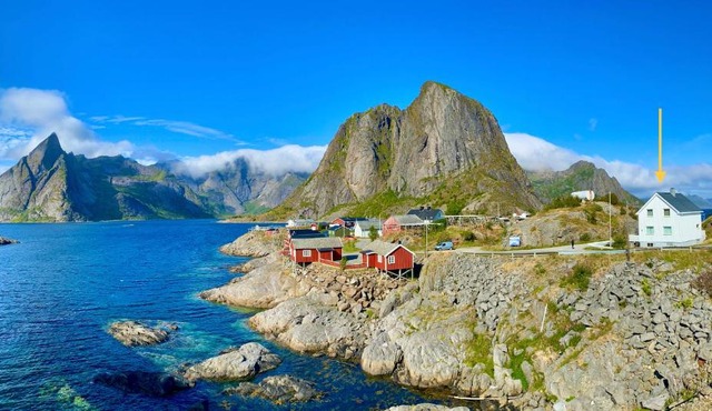 Hamnøya Bridge Panorama