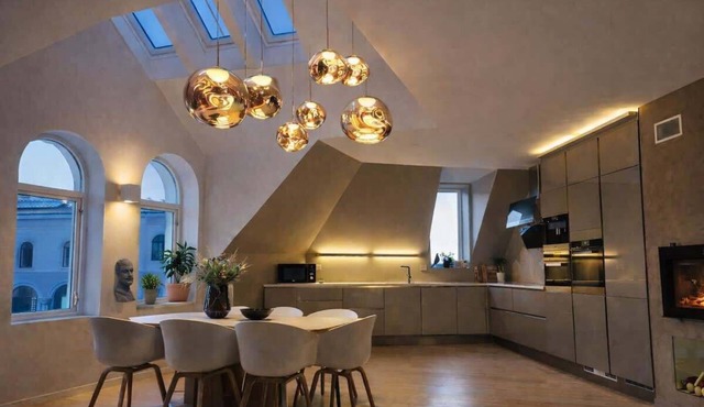 High-End 3BR Penthouse, Private Rooftop Terrace