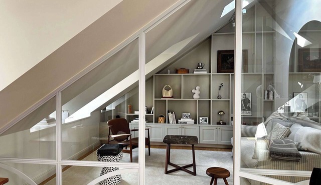 High-end penthouse in central stockholm