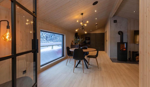 High standard cabin close to the Flå city center