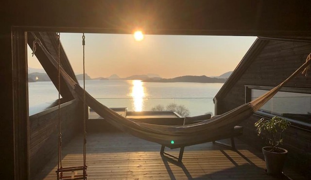 High standard villa with boat, trampoline and more