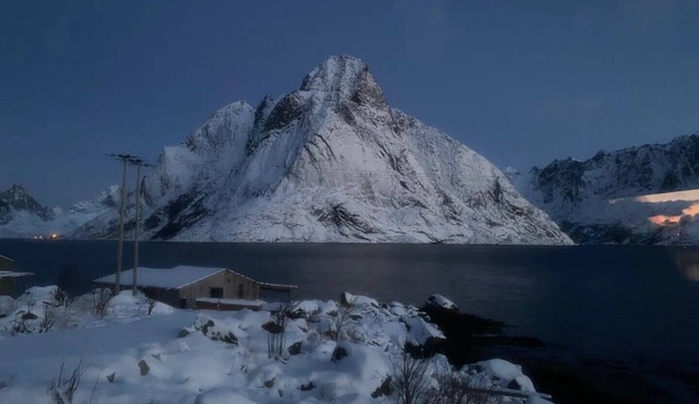 House in Reine by the Fjord