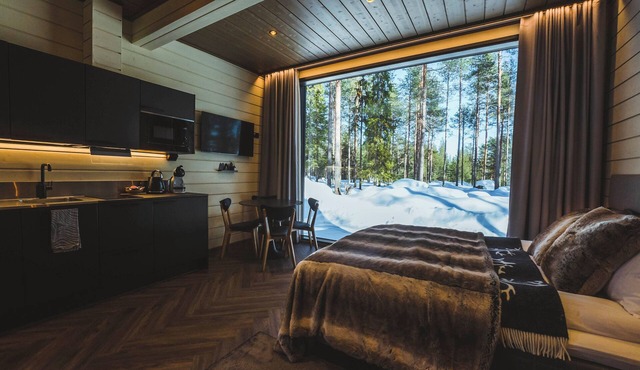 Invisible Forest Lodge in Rovaniemi