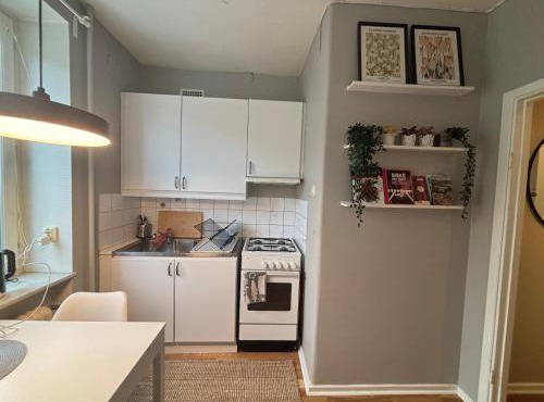 Inviting one-bedroom apartment with sleeping space for four
